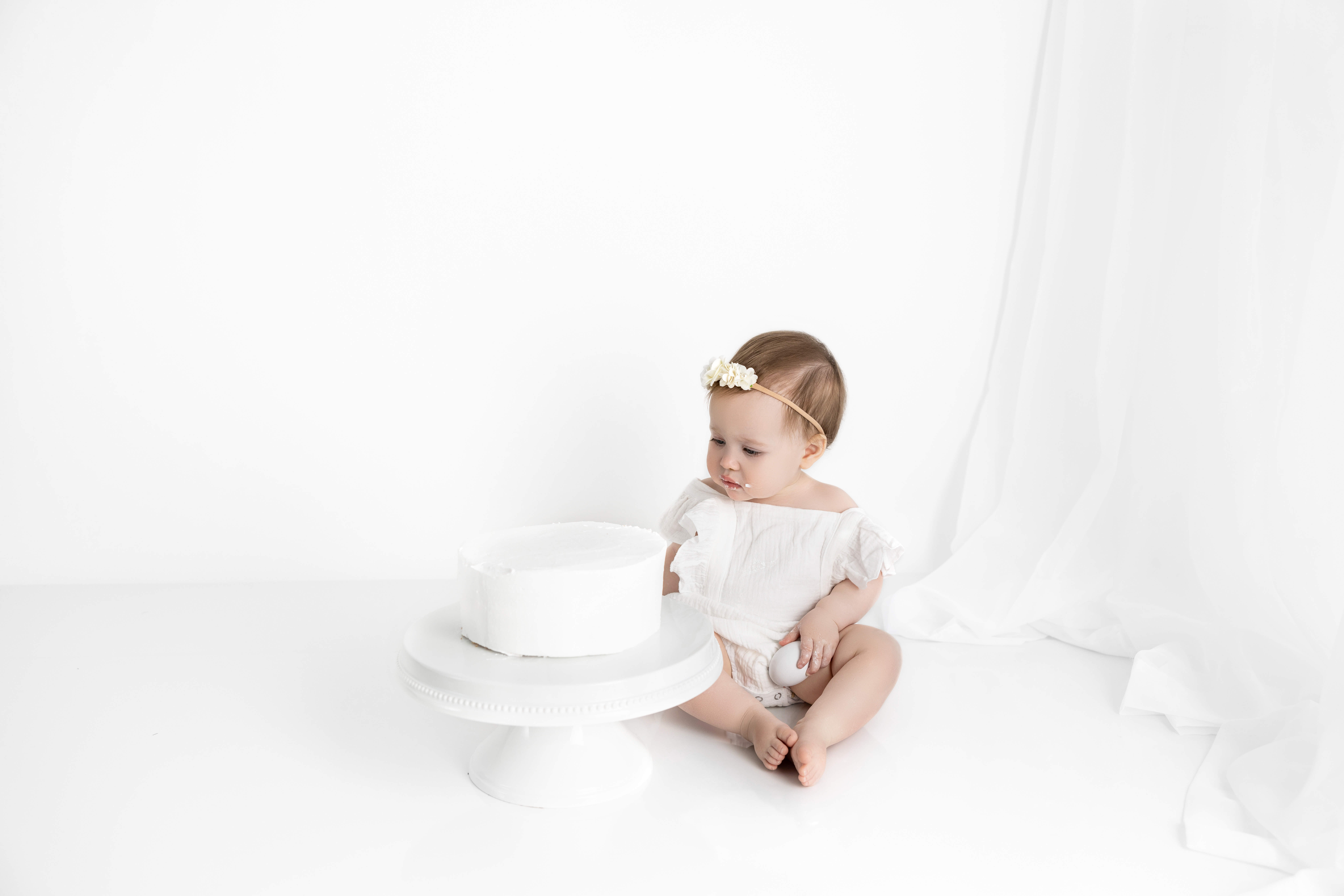 Cake Smash Photographer Columbus Ohio, Smash Cake Columbus Ohio, Lauren Hillery Photography